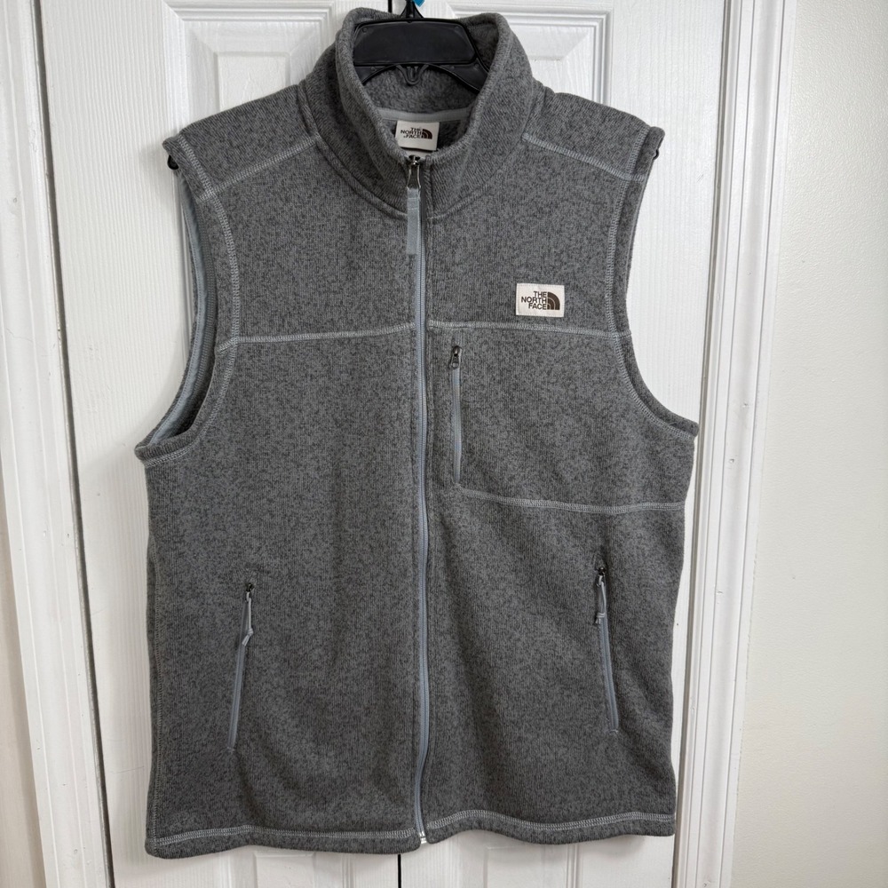 The North Face Gordon Lyons Fleece Vest Large Gray Gorpcore Minimalist Outdoor